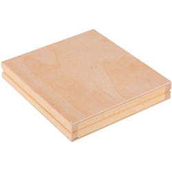 Pudełko drewniane na CD 16,5x14,5