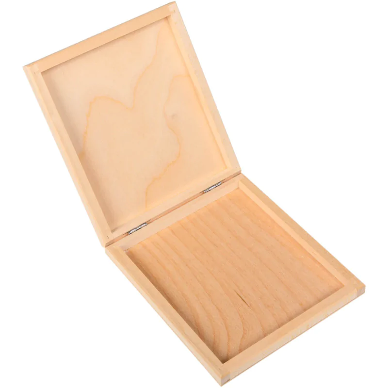 Pudełko drewniane na CD 16,5x14,5