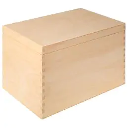 Skrzynka drewniana na zabawki 29,5x20x21