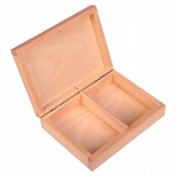Pudełko drewniane na obrączki ślubne
