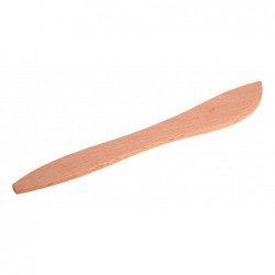 Nożyk z drewna do smarowania