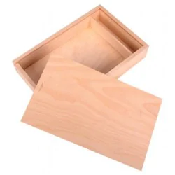 pudełko drewniane na zdjęcia i pendrive