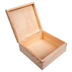 pudełko drewniane 20x20