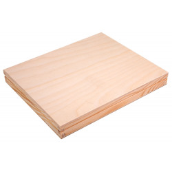 pudełko z drewna na czekoladki