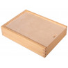 Drewniane pudełko na zdjęcia