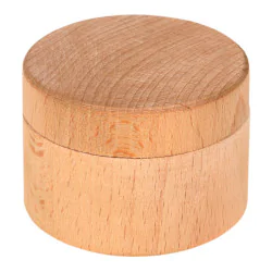 pudełko na obrączki okrągłe