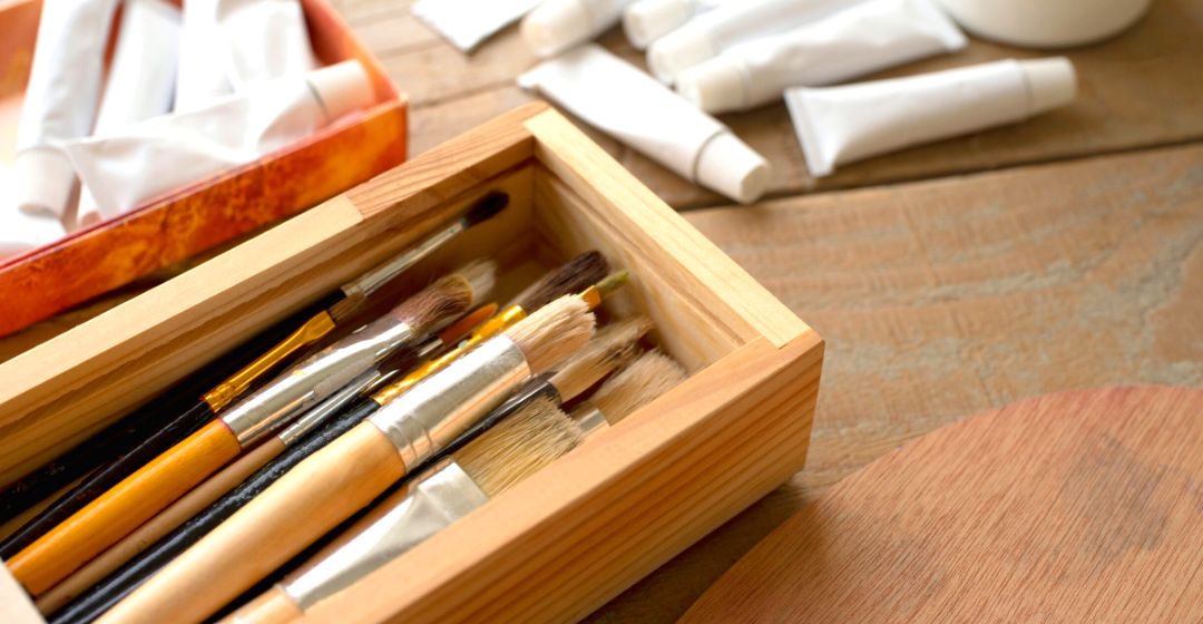 organizery drewniane